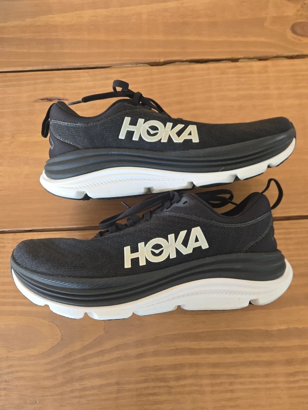 HOKA Gaviota 5 - Women Size 8D Wide Black - Almost New